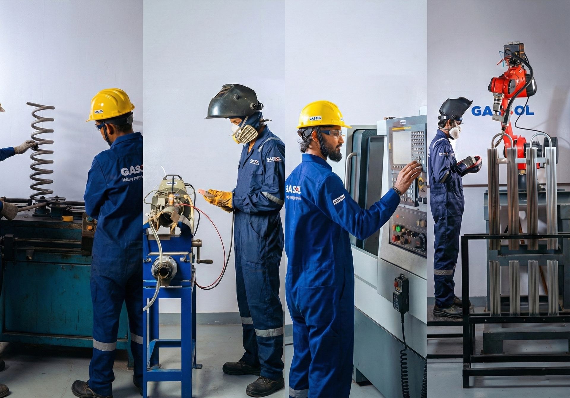 GASSOL fabrication shop